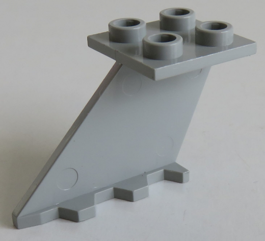 LEGO - Heck, Leitwerk / Tail 4 x 2 x 2, hellgrau # 3479