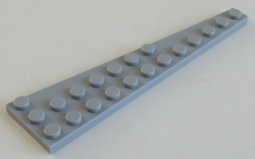 LEGO - Platte / Plate 12 x 3 links, hell blaugrau # 47397