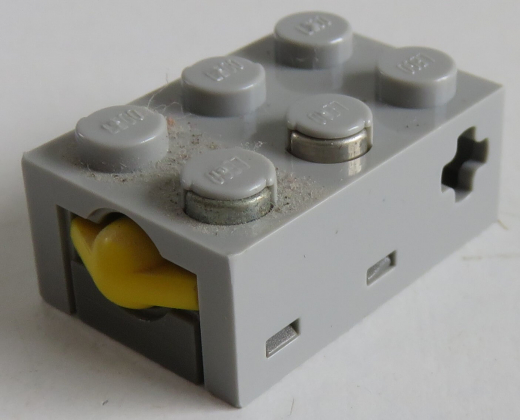 LEGO Electric - Berührungssensor / Touch Sensor, hellgrau # 879