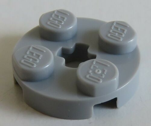 10 Stück LEGO®  2x2  Platten hellgrau 