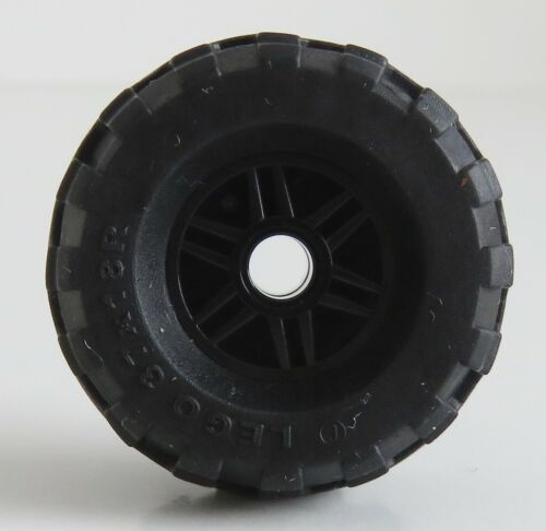 LEGO Technic-Reifen / Tire 37 x 18R mit Felge (2 Stück), schwarz # 55981c04