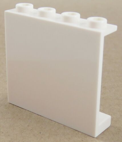 LEGO - Paneel 1 x 4 x 3 mit offenen Noppen (2 Stück), weiß # 4215b