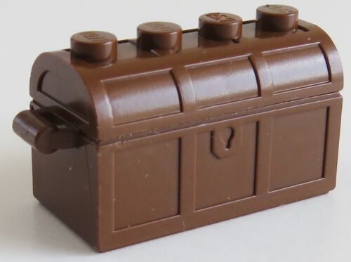 LEGO - Schatz Truhe / Treasure Chest (4 Stück), braun # 4738ac01
