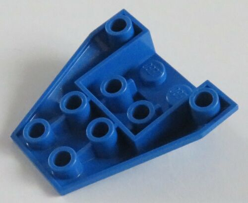 LEGO - Ecke / Wedge 4 x 4, 3-fach geneigt, invers (2 Stück), blau # 4855