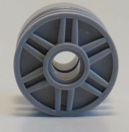 LEGO Felgen / Räder / Wheels 18 mm D x 14 mm (4 Stück), hell blaugrau, # 55981