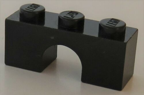 LEGO - Bogen / Arch 1 x 3 (2 Stück), schwarz # 4490