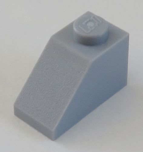 LEGO - Dachstein / Slope 45 2 x 1 (8 Stück), hell blaugrau # 3040
