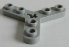 LEGO Technic - Platte / Plate / Rotor 3-armig, hellgrau # 32125