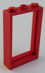 LEGO - Rahmen / Frame Türrahmen 1 x 3 x 4, rot # 3579