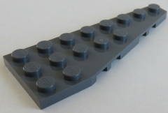 LEGO - Platte / Plate 8 x 3 rechts (2 Stück), dunkel blaugrau # 50304