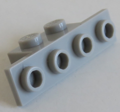 LEGO - Halter / Bracket 1 x 2 - 1 x 4 (6 Stück), hell blaugrau # 2436