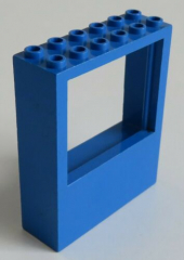 LEGO - Fenster / Window 2 x 6 x 6, blau # 6236