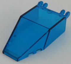LEGO - Windschutzscheibe / Windscreen 7 x 4 x 1 2/3, transp. dunkelblau # 30372