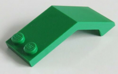 LEGO - Windschutzscheibe / Windscreen 5 x 2 x 1 2/3 (2 Stück), grün  # 6070