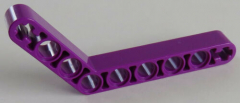LEGO Technic - Liftarm 1 x 9 gebogen (6-4) dick (4 Stück), purpur # 6629