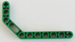 LEGO Technic - Liftarm 1 x 11,5 doppelt gebogen, dick (2 Stück), grün # 32009