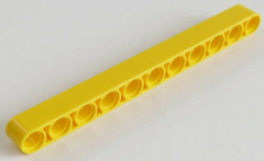 LEGO Technic - Liftarm 1 x 11 dick (4 Stück), gelb # 32525