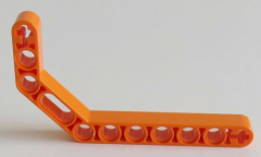 LEGO Technic - Liftarm 1 x 11,5 doppelt gebogen, dick, orange # 32009