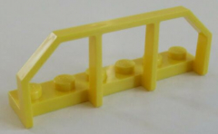 LEGO Zug / Train - Wagon - Ende / Geländer 1 x 6 (2 Stück), gelb # 6583