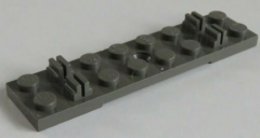 LEGO Zug / Train - Bahnschwelle / Track Sleeper Plate 2 x 8, dunkelgrau # 767