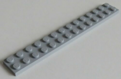 LEGO - Platte / Plate 2 x 14, hell blaugrau # 91988