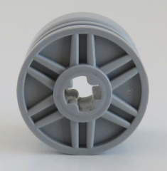 LEGO Technic- Felge / Wheel 18 mm D x 14 mm (4 Stück), hell blaugrau # 55982