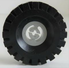 LEGO Technic - Reifen / Tire 17 x 43 mit Felge, hellgrau # 3482c03