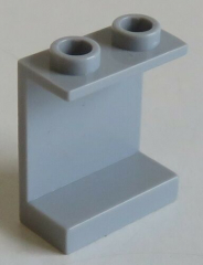 LEGO - Paneel 1 x 2 x 2 mit offenen Noppen, hell blaugrau # 4864b