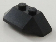 LEGO - Ecke / Wedge 2 x 4, 3-fach geneigt (2 Stück), schwarz # 47759