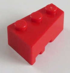 LEGO - Ecke / Wedge 3 x 2 rechts (2 Stück), rot # 6564