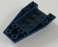 LEGO - Ecke / Wedge 6 x 4 / 3-fach invers geneigt (2 Stück), dunkelblau # 43713