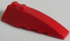 LEGO - Ecke / Wedge 6 x 2 rechts (2 Stück), rot # 41747