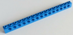 LEGO Technic - Stein / Brick 1 x 16, 15 Löcher, blau # 3703