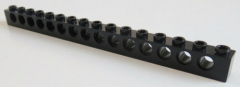 LEGO Technic - Stein / Brick 1 x 16, 15 Löcher, schwarz # 3703