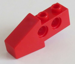 LEGO Technic - Schrägstein/Slope Short (2 Stück), 2 Löcher, rot # 2743