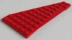 LEGO - Flügel - Platte / Wedge, Plate 7 x 12 rechts, rot # 3585
