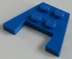 LEGO - Flügel - Platte / Wedge, Plate 3 x 4 (2 Stück), blau # 48183