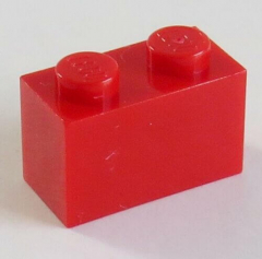 LEGO - Stein / Brick 1 x 2 (20 Stück), rot # 3004
