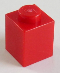 LEGO - Stein / Brick 1 x 1 (30 Stück), rot # 3005