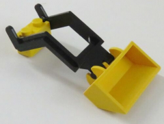 LEGO - Baggerschaufel kpl. mit Arm 2 x 4 x 1, gelb # 784 / 3317 / 3314