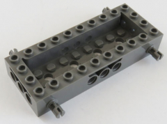 LEGO - Fahrgestell / Vehicle Base 4 x 10 x 1 1/3, dunkelgrau # 30643