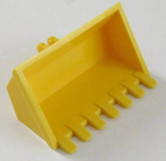 LEGO - Baggerschaufel / Digger Bucket 3 x 6 (7 Zähne), gelb # 30394