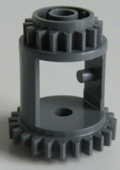 LEGO Technic - Differential / Getriebe 24-16 Zähne, dunkel blaugrau # 6573
