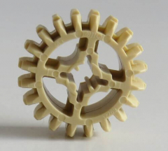 LEGO Technic - Zahnrad 20 Zähne (2 Stück), beige # 32269
