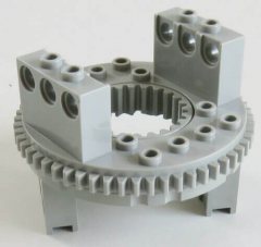 LEGO Technic - Drehteller T1 mit Ober- u. Unterteil, hellgrau # 2856c01