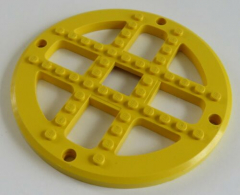 LEGO Fabuland - Karussell / Riesenrad Grundplatte / Basis 13 x 2/3, gelb # 4750
