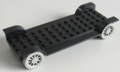 LEGO Fabuland - Fahrgestell / Vehicle Base 14 x 6 o. Kupplung, schwarz # 3888c01
