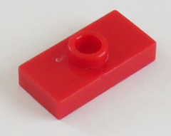 LEGO - Platte / Plate / Fliese 1 x 2 mit 1 Noppe (6 Stück), rot # 3794