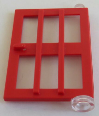 LEGO - Tür / Door - Tür 1 x 4 x 5 (2 Stück), rechts, rot # 73312