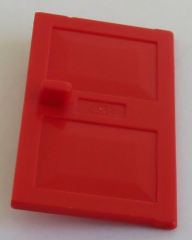LEGO - Tür / Door - Tür 1 x 4 x 5 (2 Stück), rot # 4131